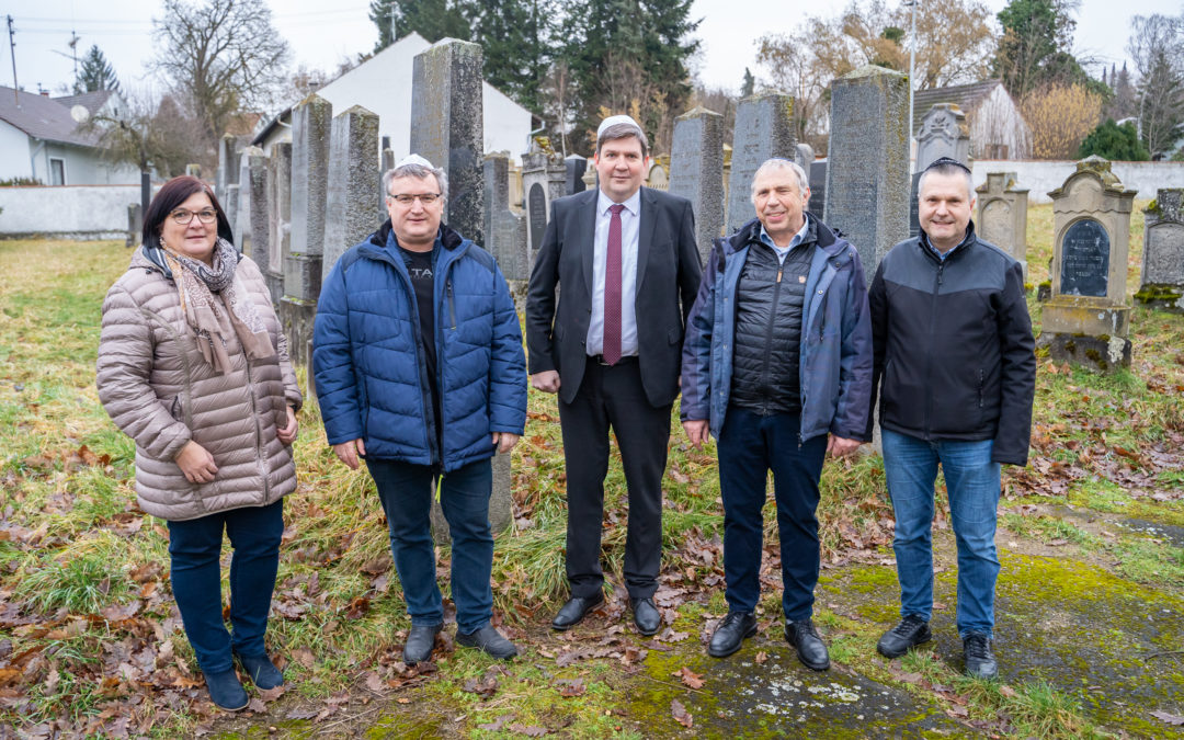 Besuch von Landrat Markus Müller am „Lernort Buttenwiesen“