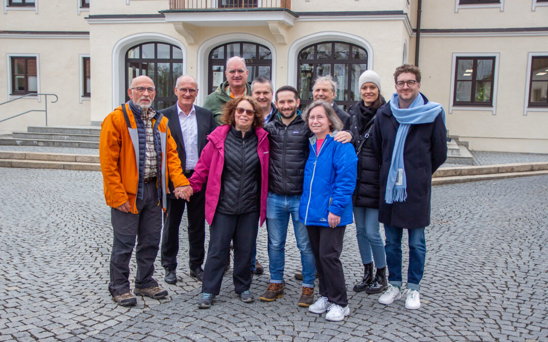 Besuch der Nachfahren von Michael Einstein in Buttenwiesen am 18.4.2023