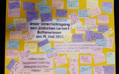 Besuch von drei 4ten Klassen am Jüdischen Ensemble in Buttenwiesen am 19.5.2023